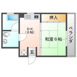 竹内第二ビルの物件間取画像